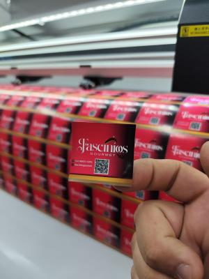 1.000 Adesivos Vinil 5x5 cm      Vai no Freezer e à prova dágua!