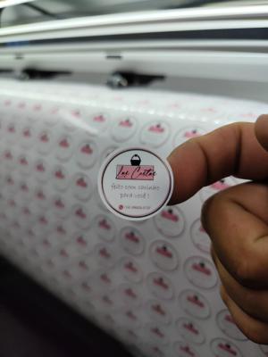 5.000 Adesivos Vinil 5x5 cm      Vai no Freezer e à prova dágua!