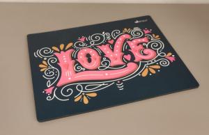 Mouse Pad Colorido 18x22cm Neoprene 3mm 18x22 cm Colorido   